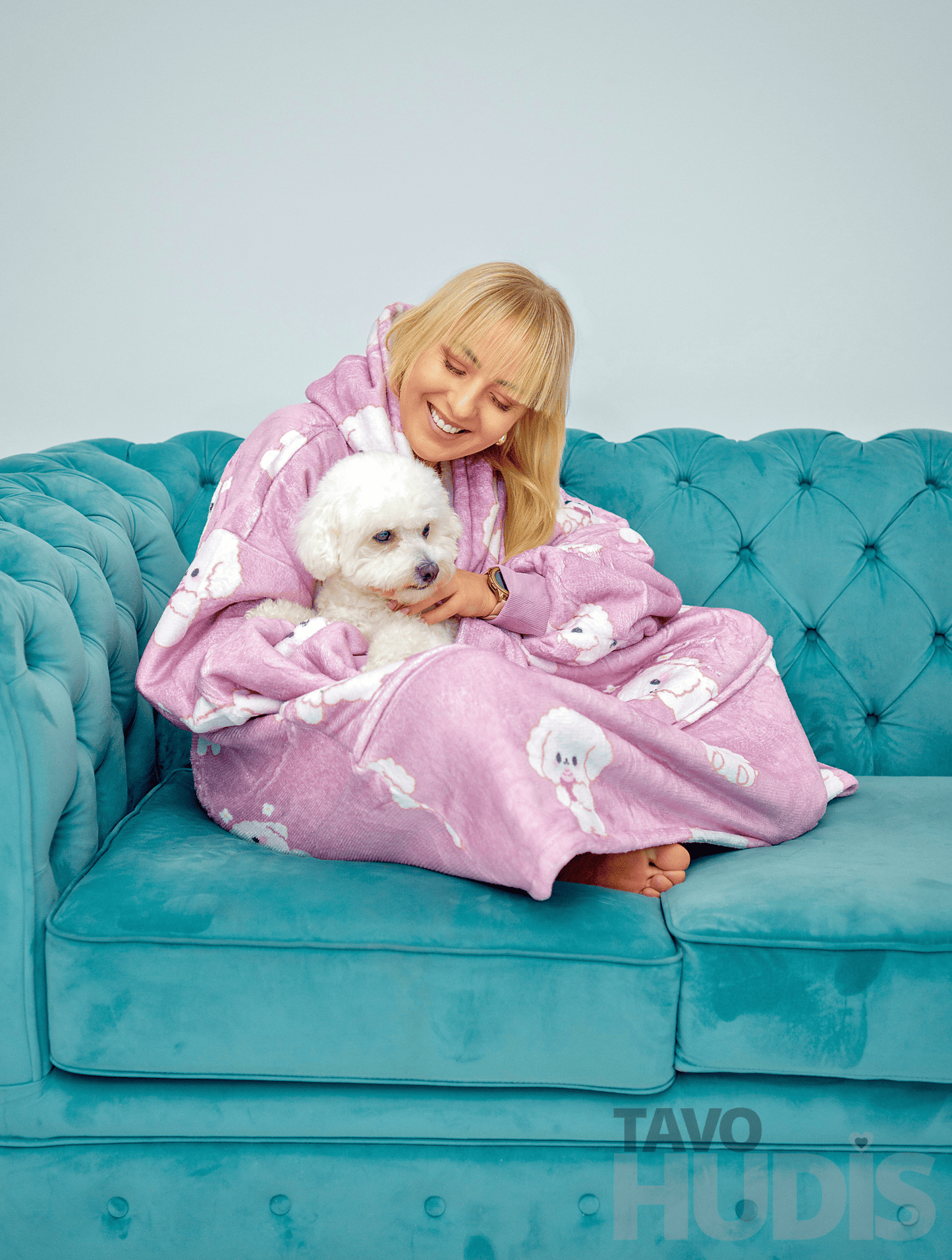 Bišonų kangaroo hudis